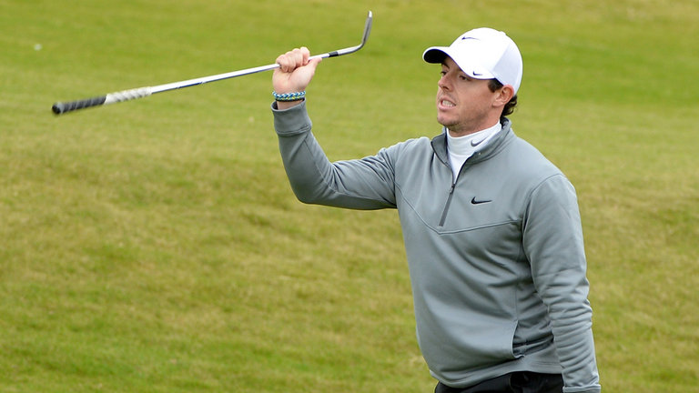 Breaking: Rory McIlroy Is Not Having a Good Time At The Australian Open 2014.
